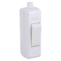 Anchor Penta Cord 6A 1 Way White Bed Switches, 2527 (Pack of 10)-52