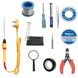 Walkers WKCB12M1 12 Pcs 25W Soldering Iron Kit, WKCB012-5