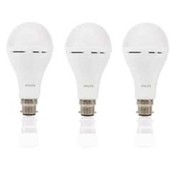 Philips 12W B22D 6500K Cool Day White Rechargeable Emergency LED Bulb (Pack of 3)-picture-44