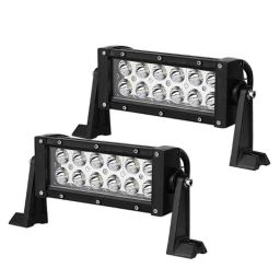AllExtreme EX7ISL2 2 Pcs 12 LED 12V 36W 7 inch Spot Light Set-picture-1