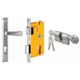 Dorset ML Series Noha 70mm Stainless Steel Patina Finish Door Handle Lock Set with Knob &a; Key, ML NO-picture-47