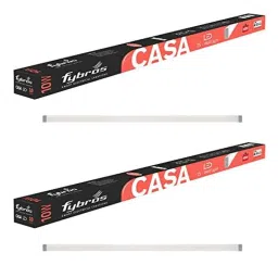 Fybros Casa 10W Polycarbonate Warm White LED Tube Light for Home, FLS5616B (Pack of 2)-picture-24
