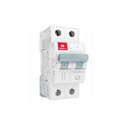 Havells Euro-II 16A Double Pole C Curve MCB, DHMGCDPF016-46