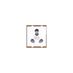Anchor Roma Classic 6A/16A 2 Module White Heavy Duty Twin Socket with Safety Shutter, 30828-picture-5