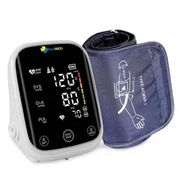 Firstmed Black &a; White Automatic Digital Talking Blood Pressure Monitor with Large Touch Screen &a; C-Type USB, FM-03-16