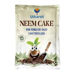 Utkarsh 900g Neem Cake Non-Edible DE Oiled Cake Fertilizer-image-28