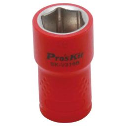 Proskit SK-V316B VDE 1000V Insulated 3/8 Inch Drive Socket 16mm-45