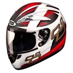 Studds N2 Expanded Polystyrene White Full Face Helmet, Size: Large-picture-22