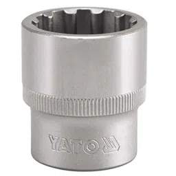 Yato YT-1475 23mm Stainless Steel Spline Socket for 1/2 inch Socket Wrench-picture-43