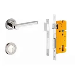 Dorset ML Series Art Stainless Steel Patina Finish Door Handle Lock Set with (Pack of 4)-picture-31