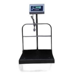 Oritek 400x400mm Stainless Steel &a; Mild Steel Digital Platform Weighing Scale, Capacity: 100 kg-image-107