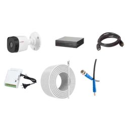 CP Plus 5MP IR Indoor &a; Outdoor CCTV Combo Kit with 8Ch DVR, 8 Bullet Camera, 8Ch SMPS, 70m Copper Cable &a; Connectors-30