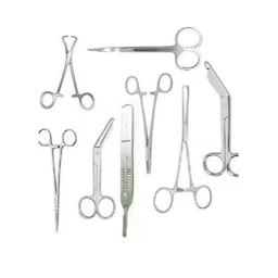 Forgesy 8 Pcs Stainless Steel Medical Surgical Instrument Set, X27-picture-16