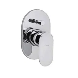 Jaquar Opal Prime White Matt Single Lever Exposed Part Kit of Hi-Flow Diverter, OPP-WHM-15079PM-picture-8