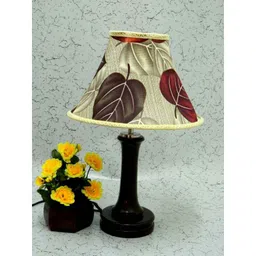 Tucasa Fashionable Wooden Table Lamp with Multicolor Shade, LG-1022-image-38