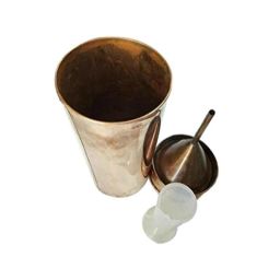 New Verma Copper Rain Gauge with Measuring Cylinder-48