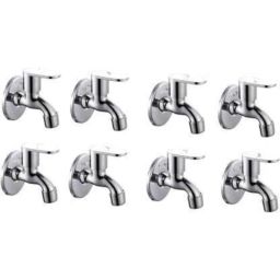 IRIS Opal Stainless Steel Chrome Finish Bib Cock with Wall Flange (Pack of 8)-image-50