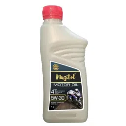 Muzitol 1 Litre 5W-30 4T Synthetic Engine Oil for All Motorcycles (Pack of 20)-24