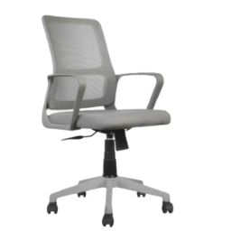 Rose Elanzo Mesh Grey Medium Back Revolving Ergonomic Office Chair-picture-20