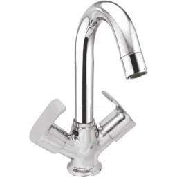IRIS Waterfall Brass Chrome Finish Center Hole Basin Mixer-image-96