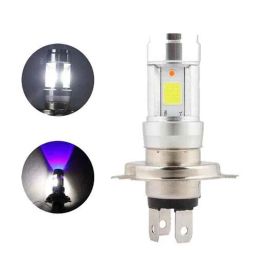 AllExtreme EX01CH4 40W H4 White with Blue Eye High &a; Low Beam LED Headlight Bulb with Plug &a; Play Conversion Kit-picture-47