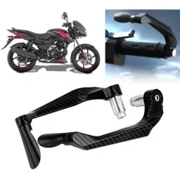 Auto Pearl 2 Pcs Aluminium Carbon Black Brake Clutch Lever Set for Bajaj Pulsar-picture-19