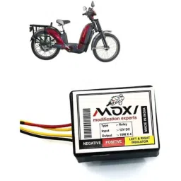 Auto Pearl 12V Black Front &a; Rear Flasher Indicator Light for Hero Electric Zippy-picture-31