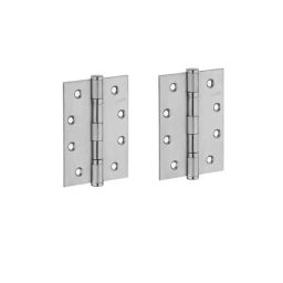 Dorset 4 inch Stainless Steel Ball Bearing Hinge, HG1151ASS (Pack of 2) (Pack of 2)-30