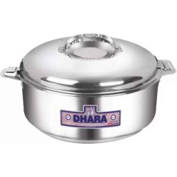 Dhara Ultra 1800 1400ml Stainless Steel Round Thermoware Casserole with Lid, DC152-18