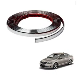 Kozdiko 20m 14mm Silver Car Side Window Chrome Beading Roll for Skoda New Octavia (2013-Present)-picture-24