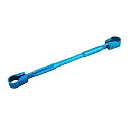 AOW Handlebar Cross Bar Steering Wheel Strength Lever Bar (Blue) for Honda CB Unicorn 150-13