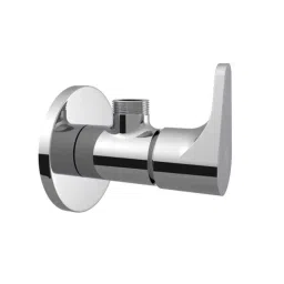 RN 15mm Brass Chrome 2-in-1 Angle Valve with Stainless Steel 304 Flange, RNELAV0001-16