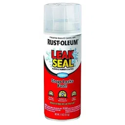 Rust-Oleum 265495 312g Clear Stops Rust Leakseal Rubber Coating Spray-picture-0