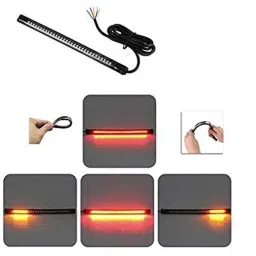AOW LED DRL Running Brake Tail Light &a; Left/Right Turn Signal Lamp for Nissan Evalia (Pack of 2)-image-27