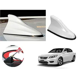 Auto Pearl ABS White Universal Replacement Shark Fin Car Roof Antenna For Honda Accord-image-97