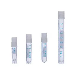 Abdos 1000Pcs 1.8ml Sterile Round Bottom Cryo Vial External Threaded Sterile, P60117-44