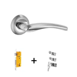 Dorset ML Series Onix ML ON OR 70mm Stainless Steel Lock Set with Knob &a; Key (Pack of 2)-image-15
