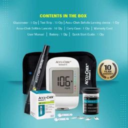 Accu-chek Instant S Meter Glucometer with 60 Instant Test Strips image 3