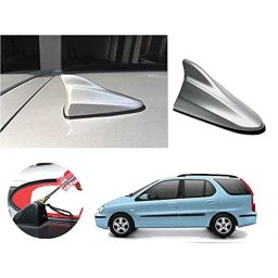 Auto Pearl ABS Silver Universal Replacement Shark Fin Car Roof Antenna For Tata Indigo Marina-image-87
