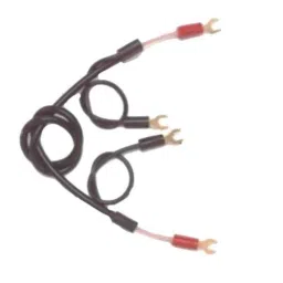 Pomona 2000 VDC 20A Shielded Low Thermal EMF Spade Lug Patch Cord, 1756-24-35