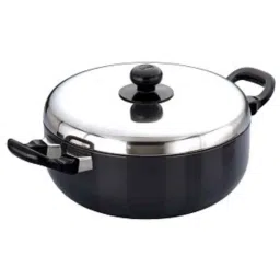 Hawkins Futura 3 Litre 22cm Nonstick All Purpose Pan, NAP 30 (Pack of 2)-picture-4