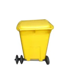 Contenur 120L Yellow Plastic Dustbin with 2 Wheels, DWB-120-EUR-Y-image-27