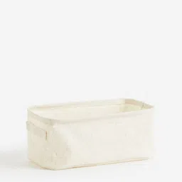 H&M Beige Linen-Blend Storage Box-16
