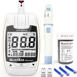 K-Life Glucolab Automatic White Blood Glucose Testing Machine with 100 Strips-21