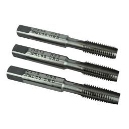 B K Jagan &a; Co 3 Pcs 3mm Steel Cut Thread Metric Hand Tap Set-16