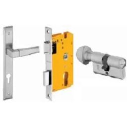Dorset ML Series Cosmo 60mm Stainless Steel Door Handle Lock Set with Coin &a; Knob, ML CS-picture-5
