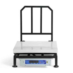 Ace 200kg 10g 500x500mm Digital Electronic Chargeable Weighing Scale with Front Back Double Red Display &a; Stainless Steel Platform-39