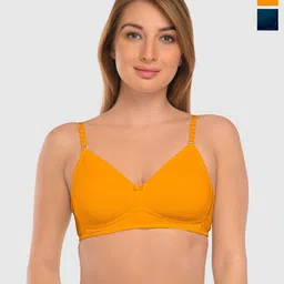 Daisy Dee Pack Of 2 Full Coverage Non Padded Cotton Everyday Bra- All Day Comfort-picture-54