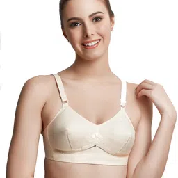 Libertina princess Pack of 2 Beige Non Padded Cotton Bras-picture-43