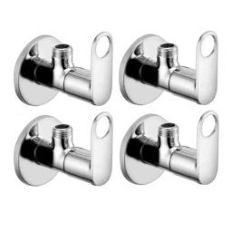 Fastgear Prime Stainless Steel Silver Chrome Finish Angle Valve, FG1896 (Pack of 4)-image-91